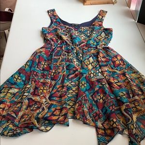 Printed Love Reign dress, size small🥳